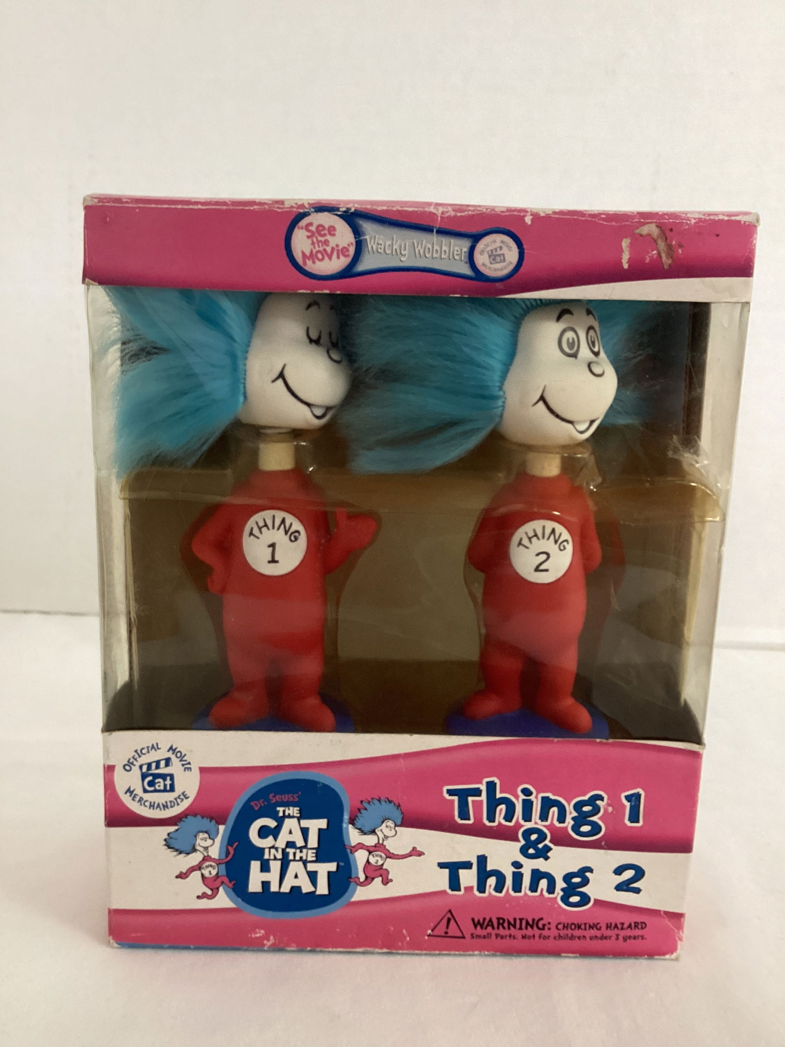 Funko Cat in the Hat Thing 1 & Thing 2 Wacky Wobblers (1 of 8)