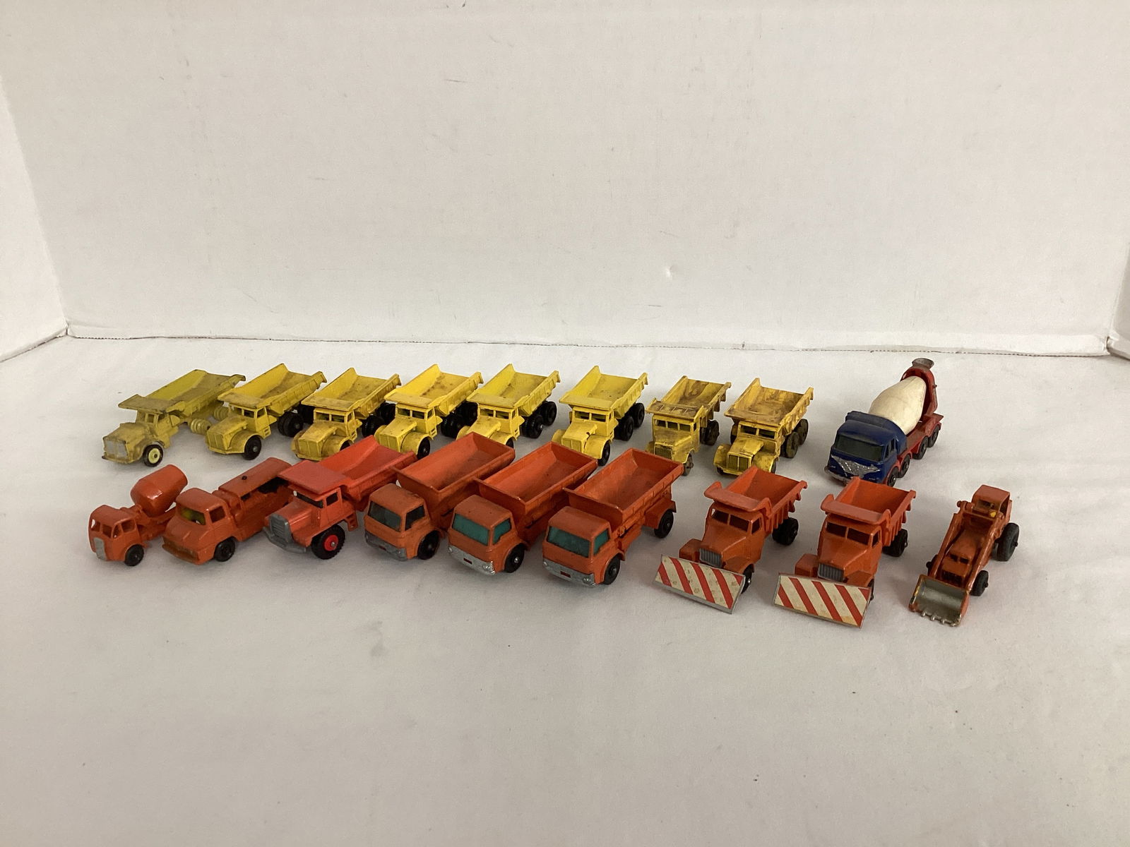 Lesney Matchbox and Scammel Construction Vehicles: 1:64 scale