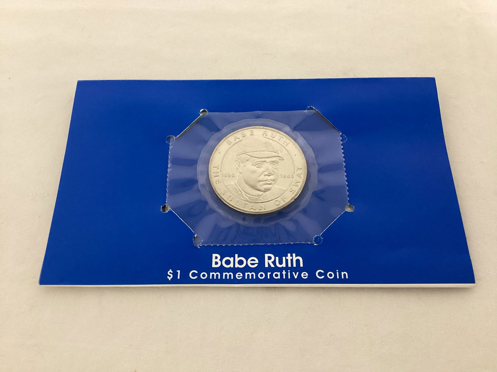 1994 Babe Ruth Dollar Commemorative Coin: .