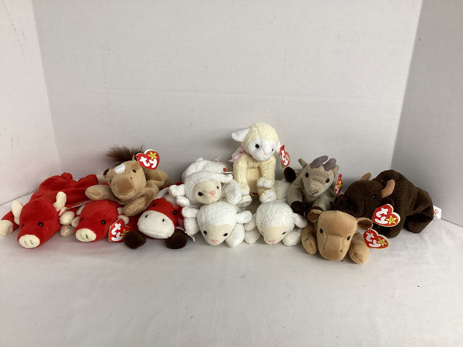 Farm Animal TY Beanie Babies (1 of 5)