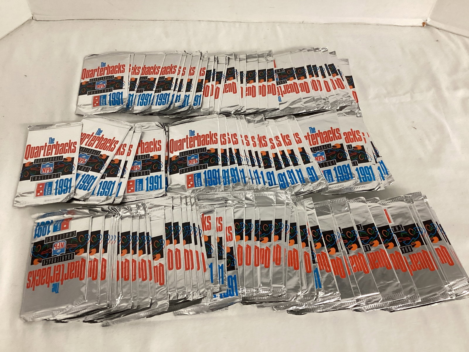 1991 Upper Deck Domino's Pizza The Quarterbacks NFL Challenge Sealed Cards: .