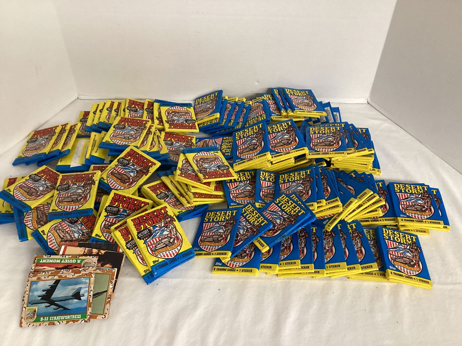 Topps Desert Storm Coalition for Peace and Victory Series Card Packs (1 of 7)