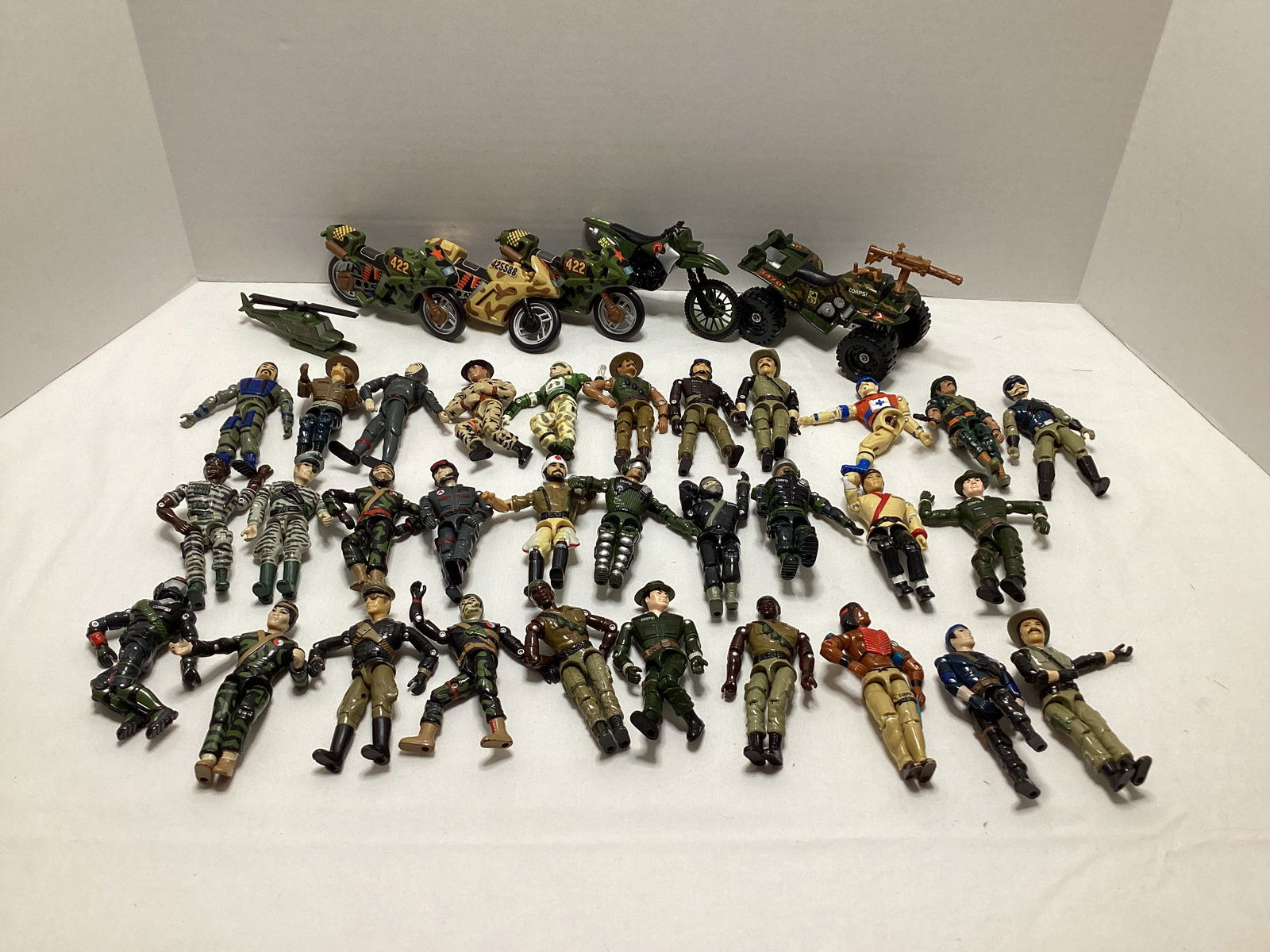 Lanard the Corps Army Action Figures and Vehicles: .