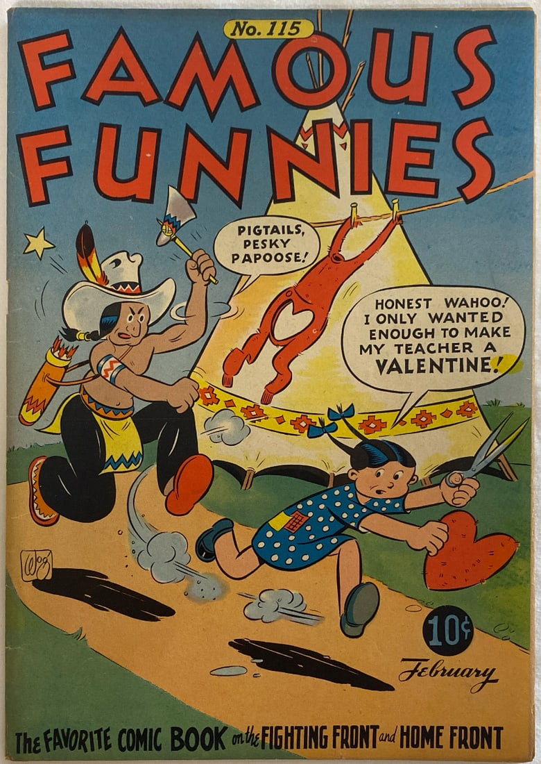 Famous Funnies 115 Comic Book (1 of 7)
