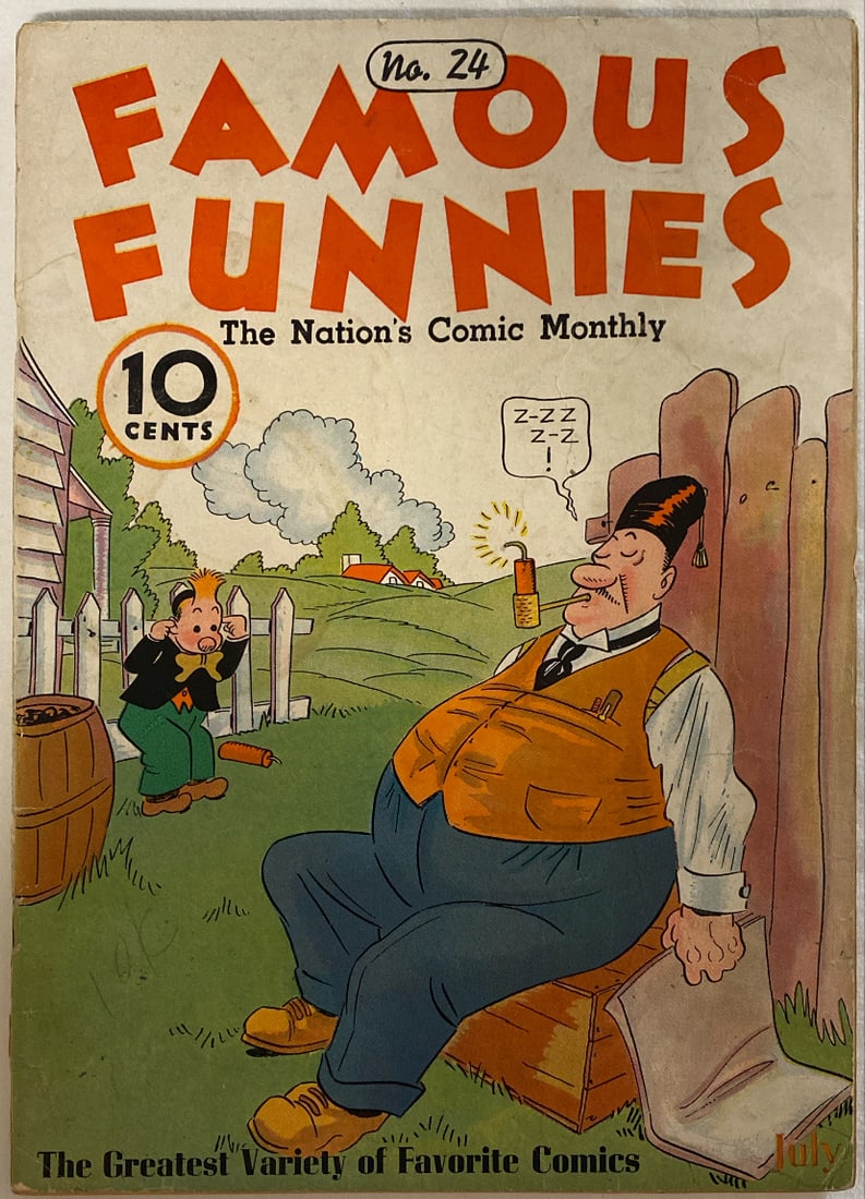 Famous Funnies 24 Comic Book (1 of 7)