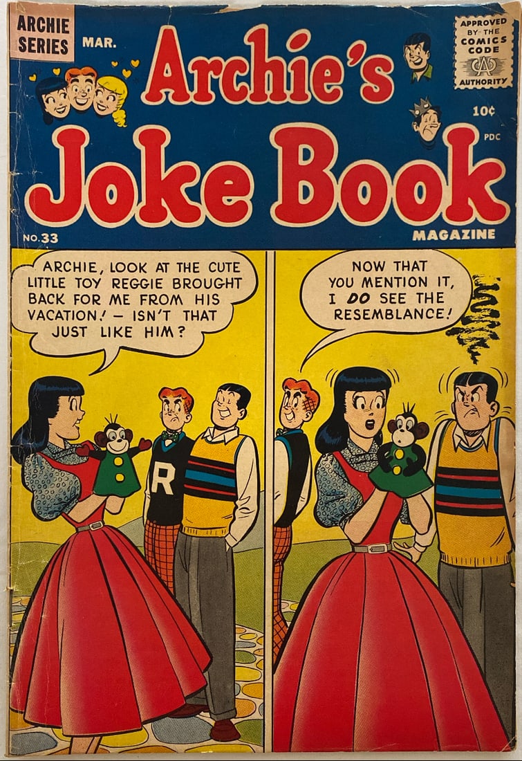 Archie's Joke Book 33 Comic Book (1 of 7)
