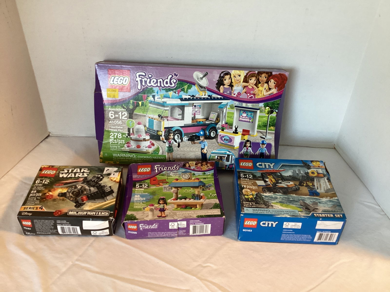 Four New LEGO Building Sets with Open Boxes (1 of 5)