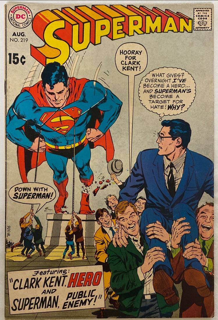 Superman 219 DC Comic Book (1 of 7)