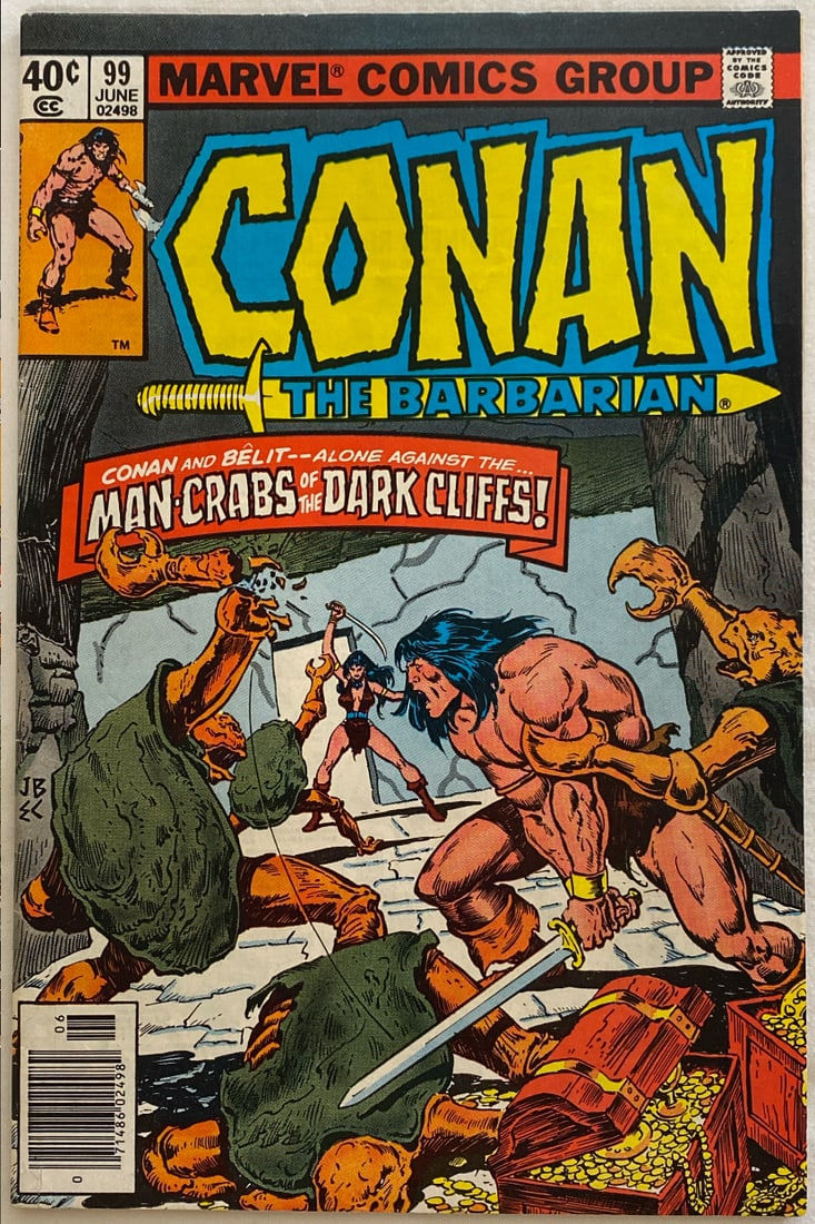 Conan the Barbarian 99 Marvel Comic Book (1 of 7)