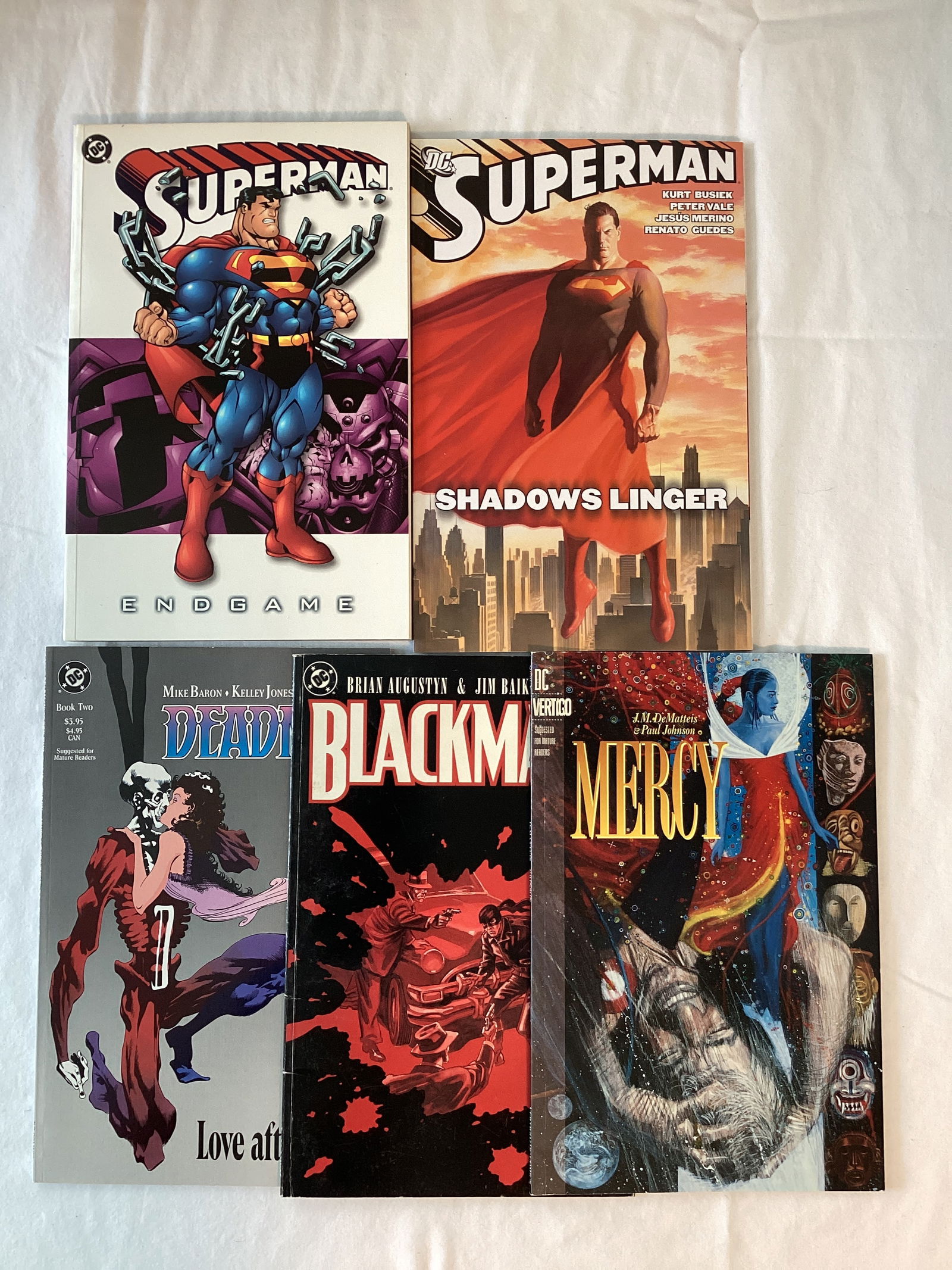 Five DC / Vertigo Trade Paperbacks (1 of 5)