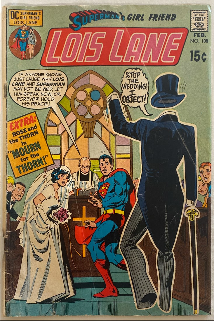 Superman's Girlfriend Lois Lane 108 DC Comic Book (1 of 7)