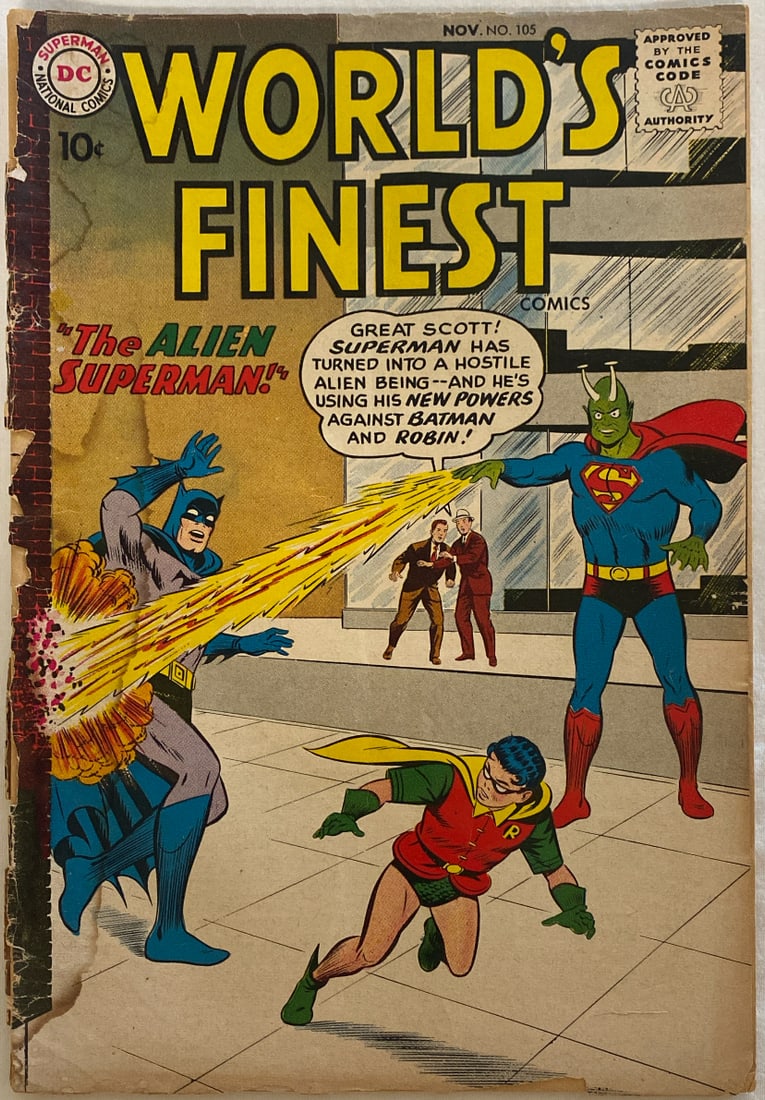 World's Finest Comics 105 DC Comic Book (1 of 7)