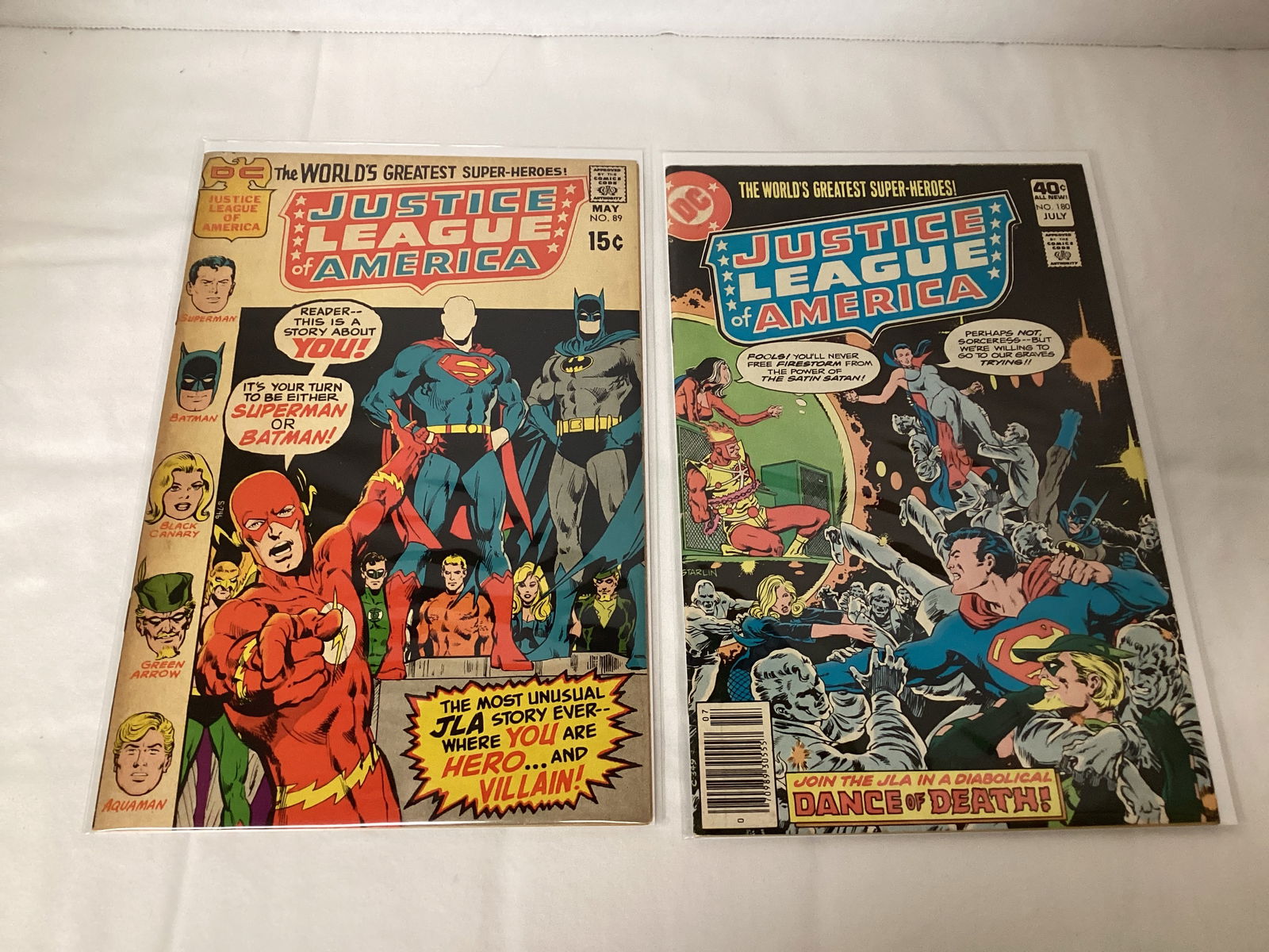 Two Justice League of America DC Comic Books (1 of 5)