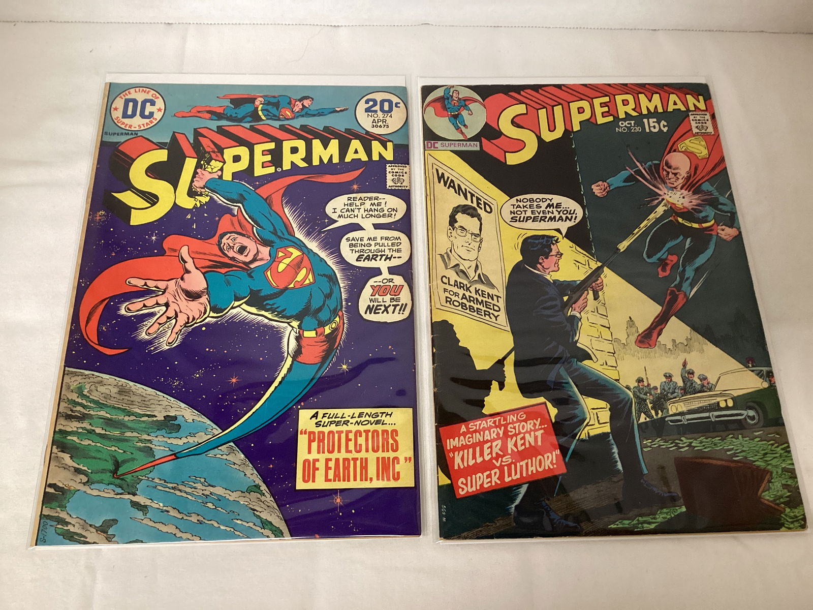 Two Superman DC Comic Books (1 of 5)