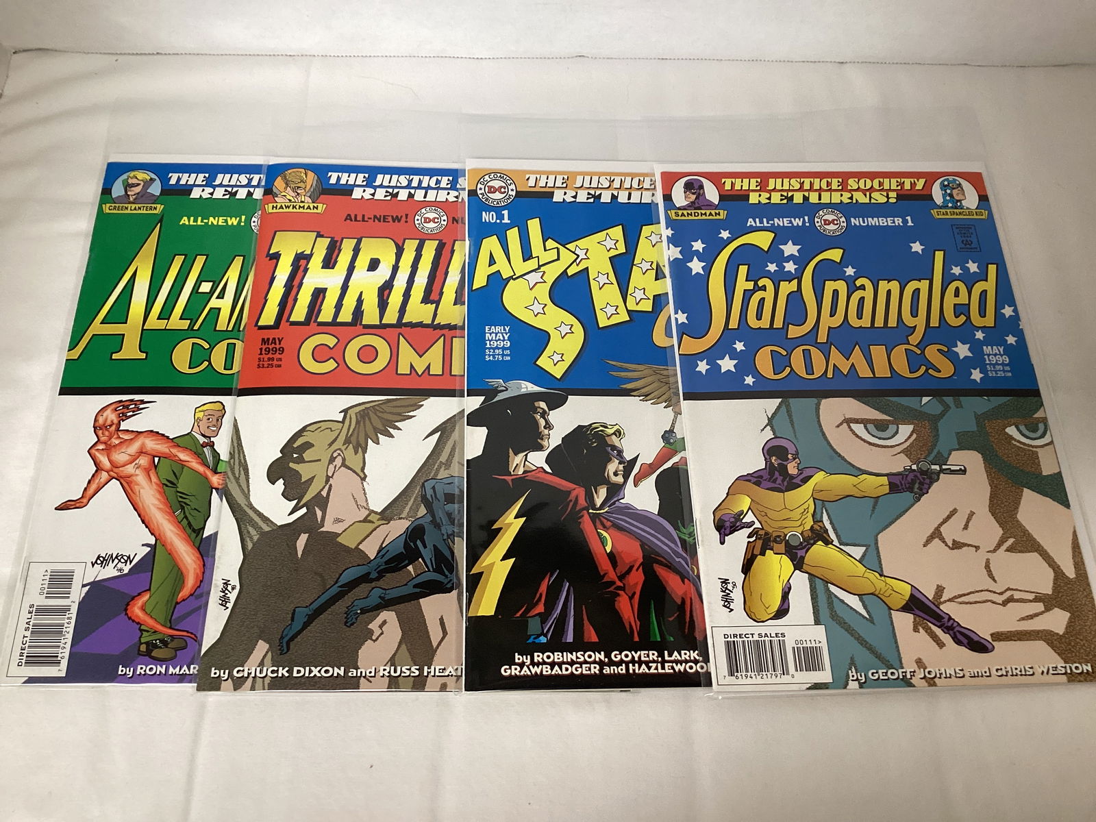 Four DC Comic Books (1 of 5)