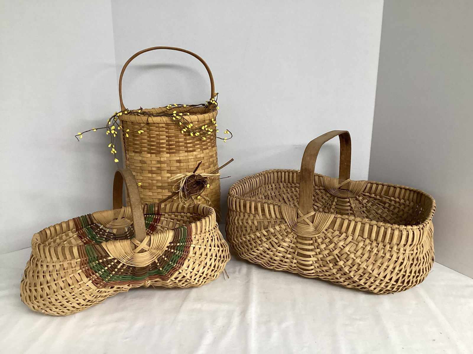 Three Baskets: .