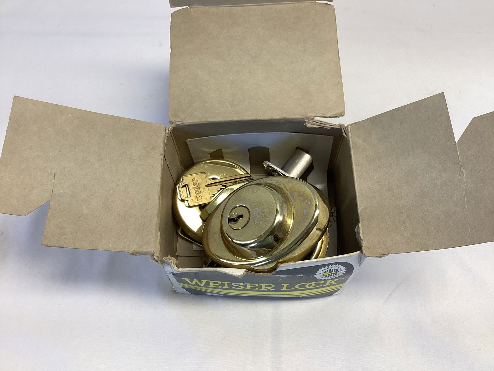 Weiser Deadbolt Lock with Keys (1 of 3)