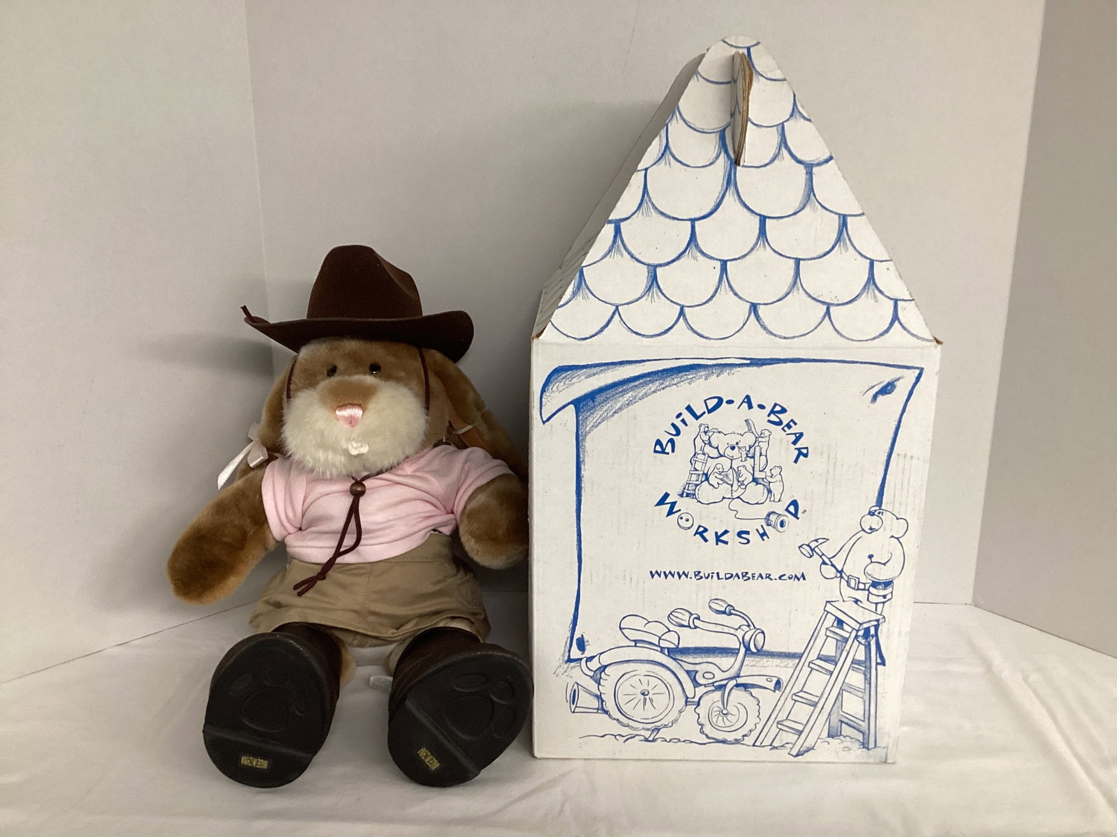 Build-a-Bear Workshop Cowboy Rabbit: .