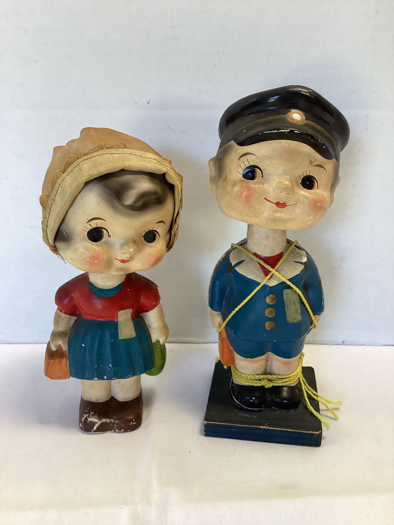 Two Vintage Composition Bobbleheads (1 of 12)