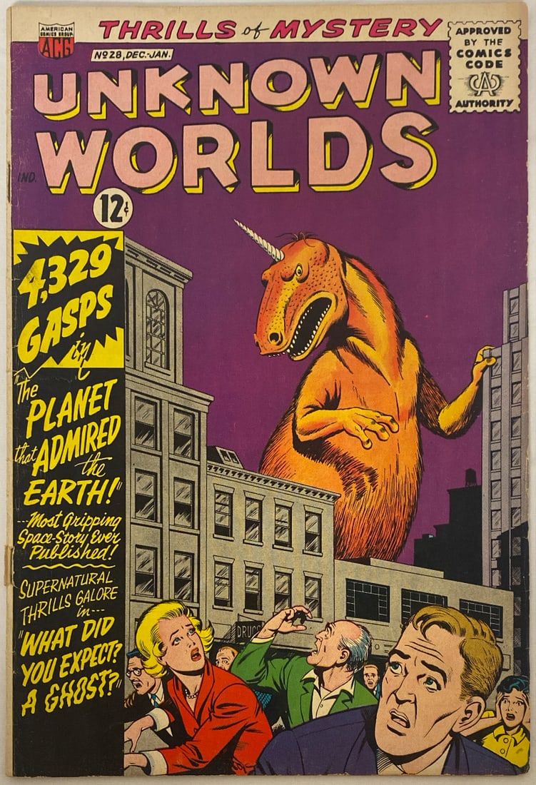 Unknown Worlds 28 ACG Comic Book (1 of 9)