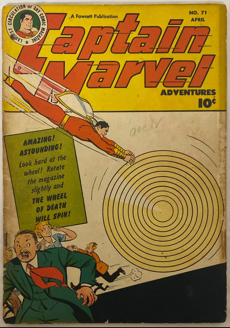 Captain Marvel Adventures Vol. 12 Issue 71 Fawcett Comic Book (1 of 8)