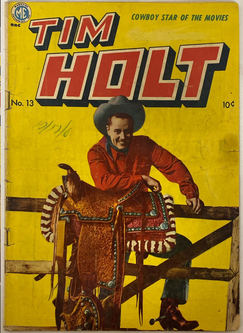 Tim Holt Vol. 2 Issue 13 Magazine Enterprises Western Comic Book (1 of 8)