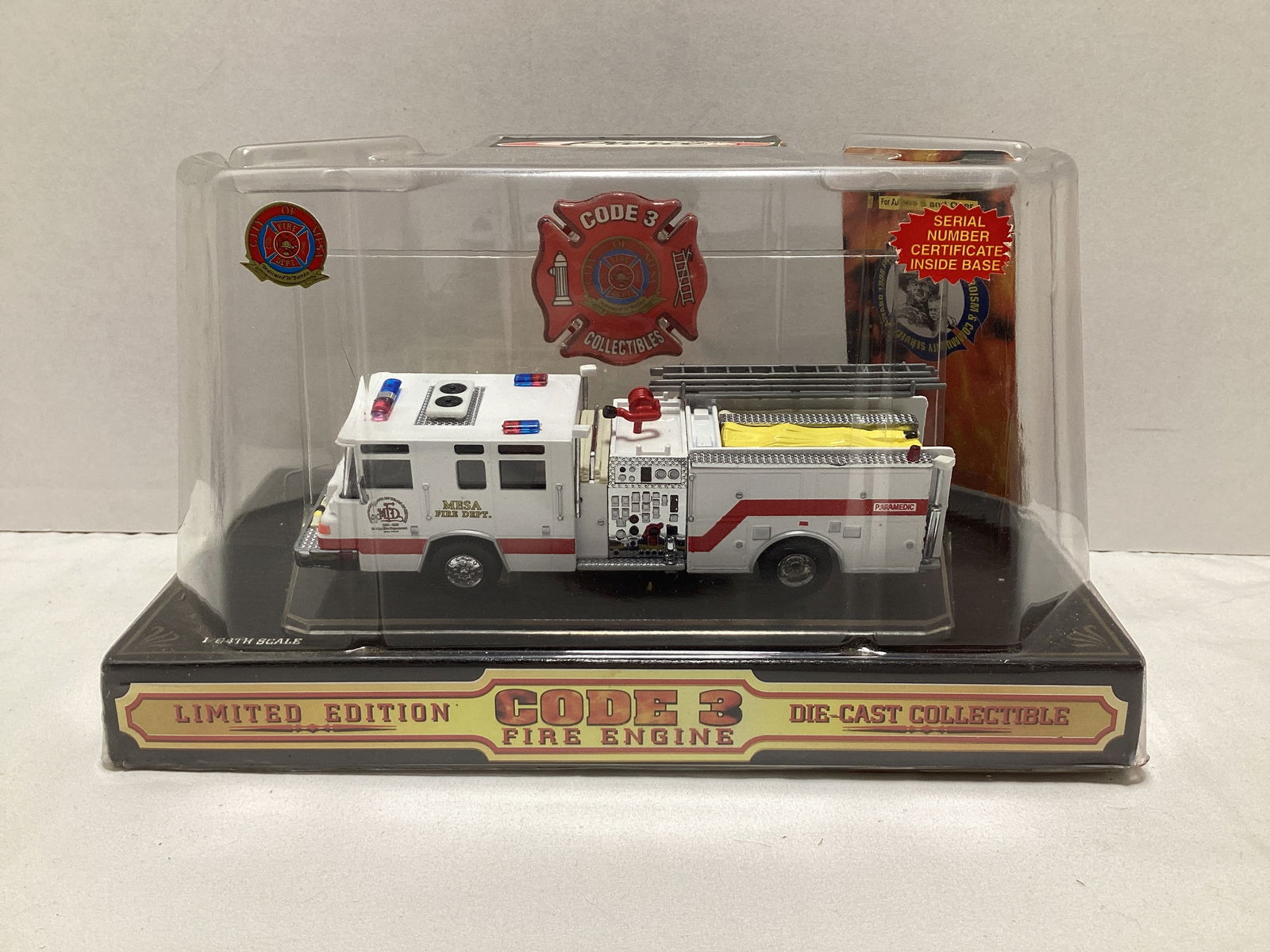 Code 3 City of Mesa, California 1:64 Scale Diecast Fire Truck (1 of 6)