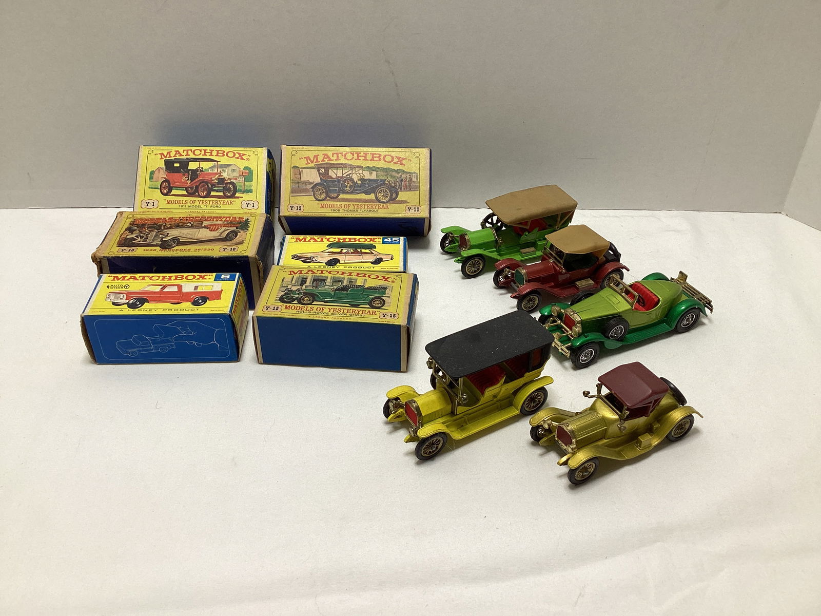 Lesney Matchbox Empty Boxes and Models Without Boxes (1 of 4)