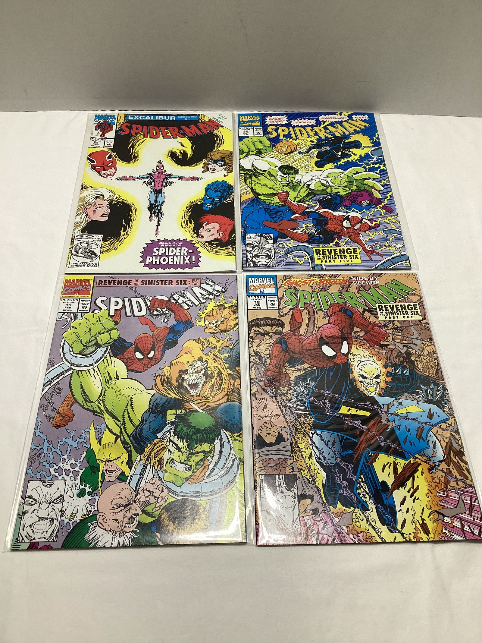 Four Marvel Spider-Man Comic Books (1 of 5)