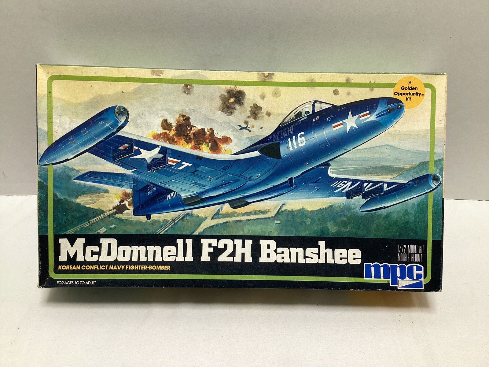 MPC McDonnell F2H Banshee Korean Bomber 1:72 Scale Model Kit (1 of 4)