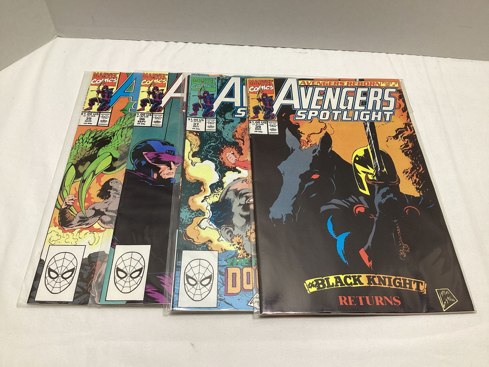 Four Marvel Avengers Spotlight Comic Books (1 of 5)