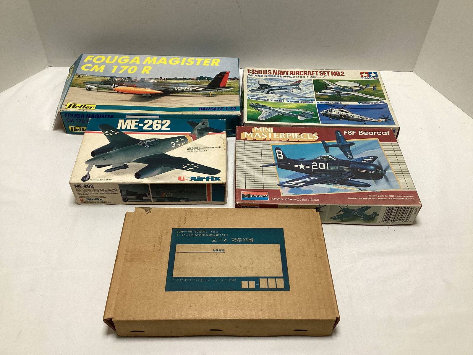 Five Model Kits: unsure if complete