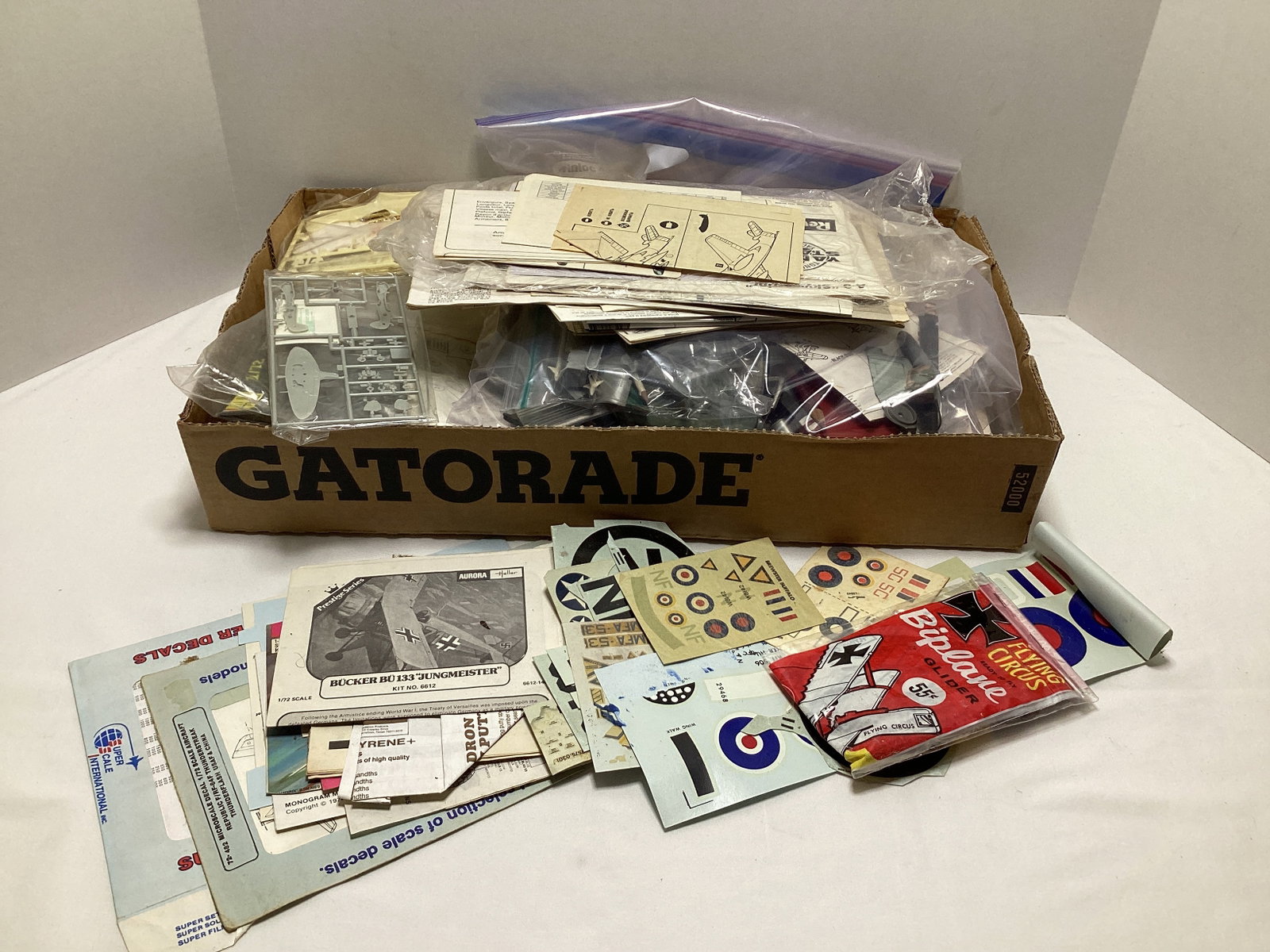 Model Kit Parts and Pieces: .