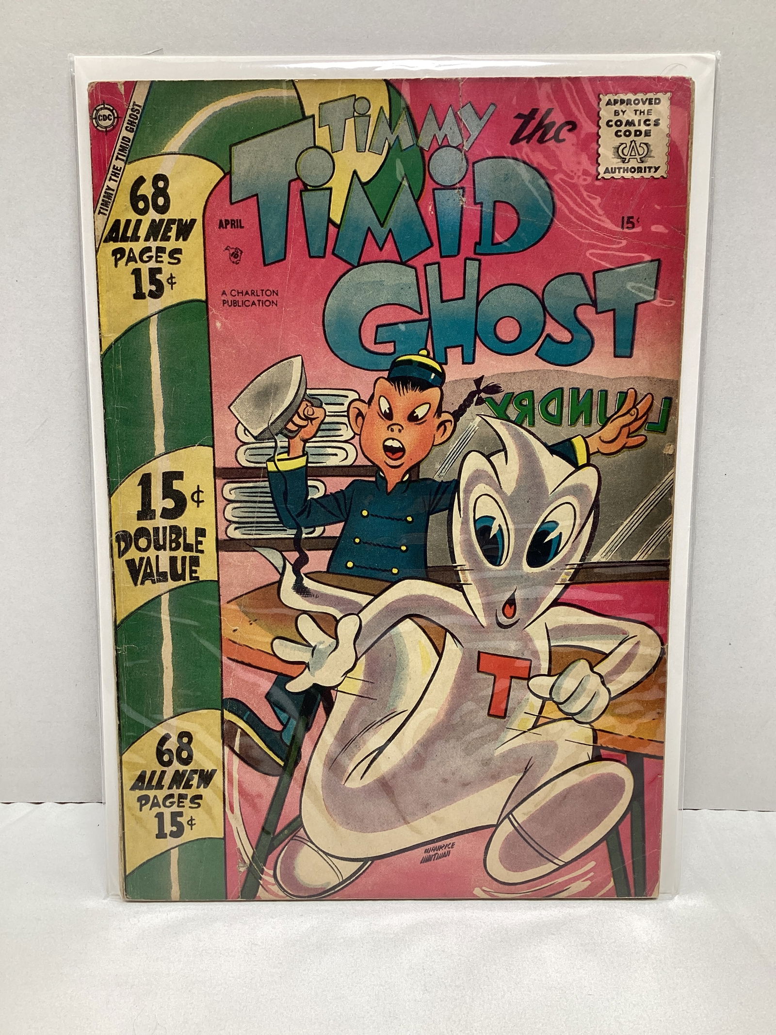 Timmy the Timid Ghost 11 Charlton Comic Book (1 of 5)