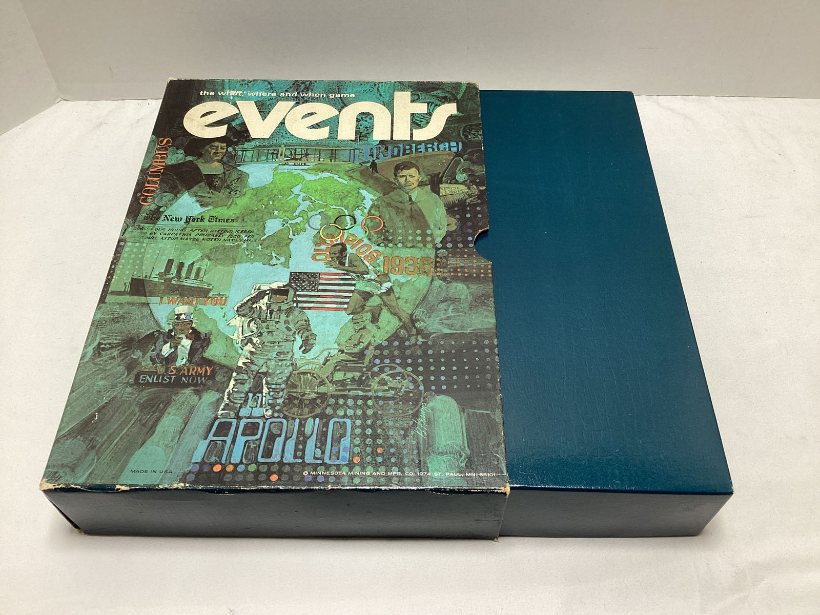Events Vintage Board Game: unsure if complete