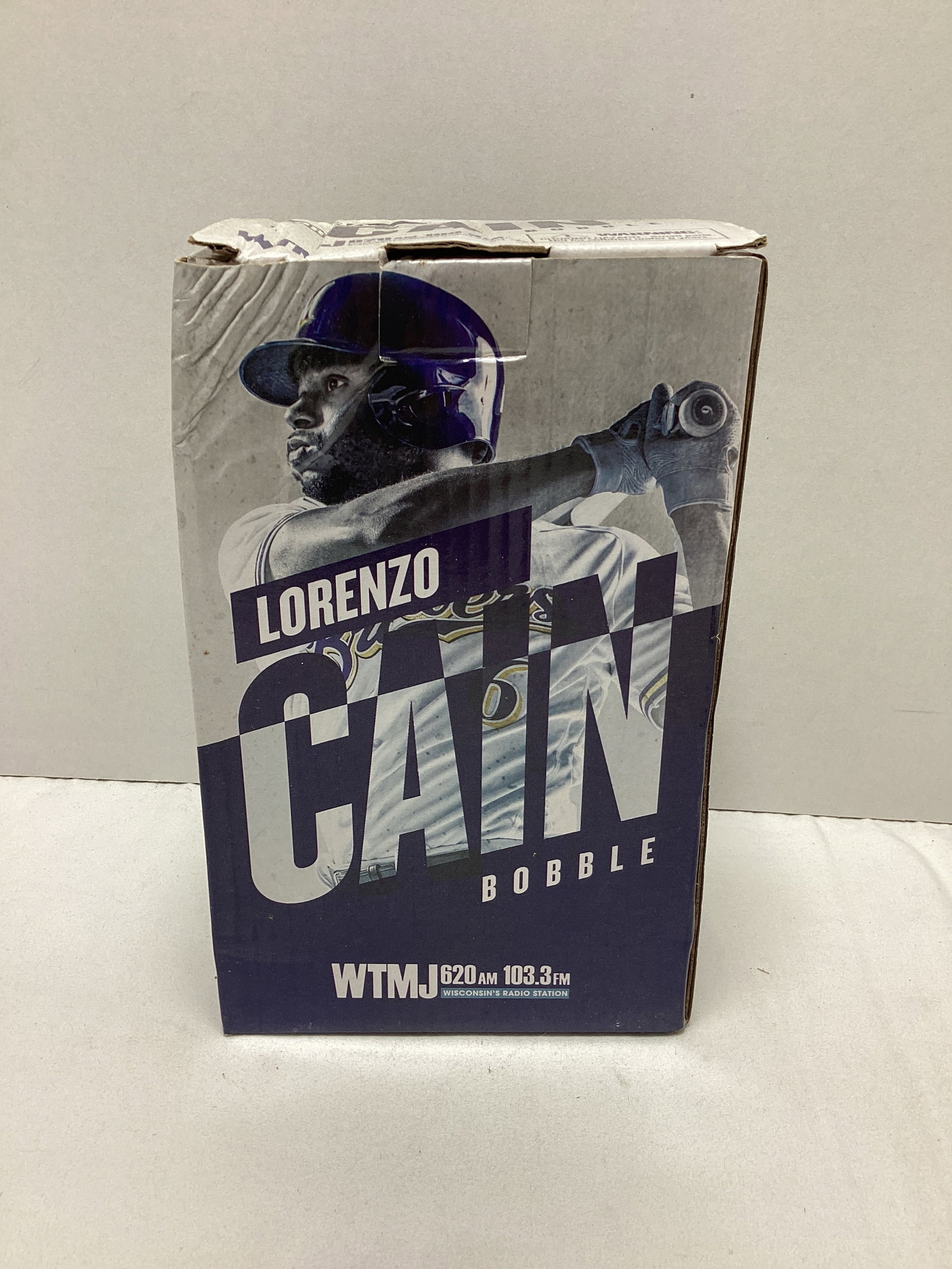 Milwaukee Brewers Lorenzo Cain Baseball Bobblehead: new in box