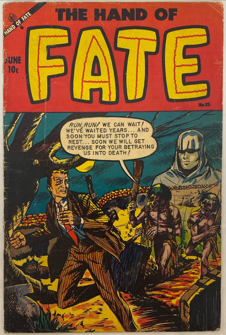 Hand of Fate 23 Comic Book: 1954, please preview and see all photos for condition