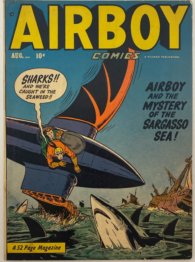 Airboy Comics Vol. 7 Issue 7 Hillman Comic Book (1 of 9)