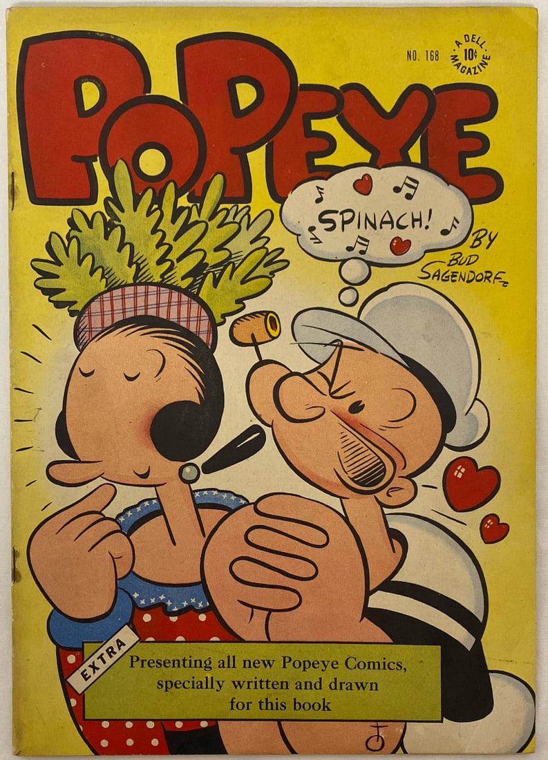 Popeye 168 Dell King Comic Book (1 of 8)