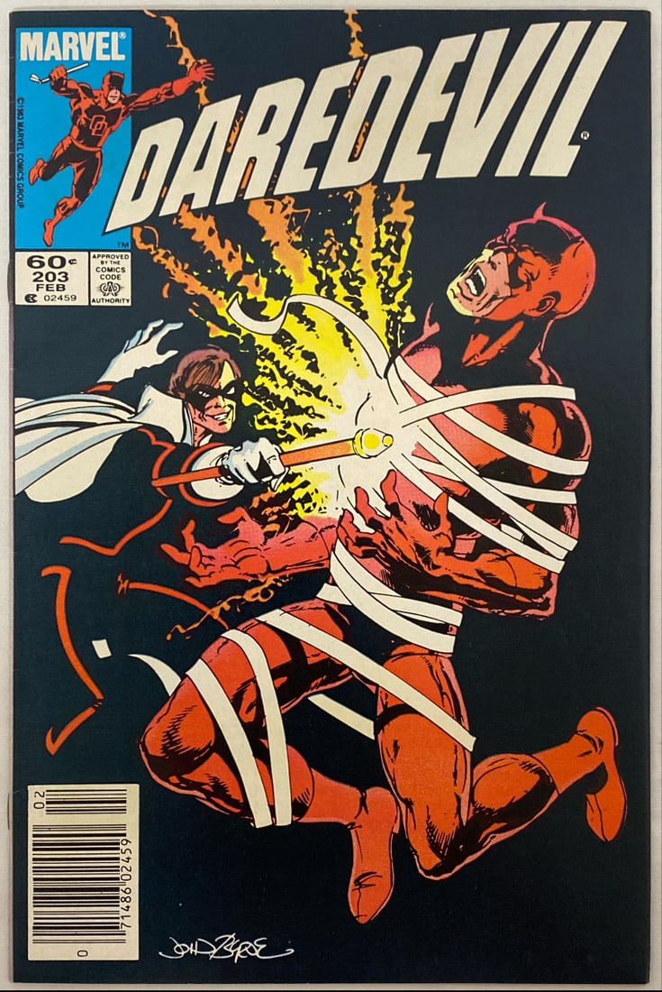 Daredevil 203 Marvel Comic Book (1 of 8)