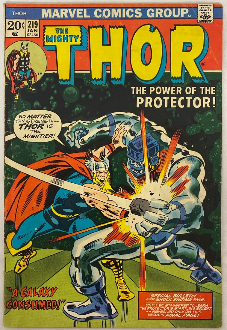 The Mighty Thor 219 Marvel Comic Book (1 of 8)
