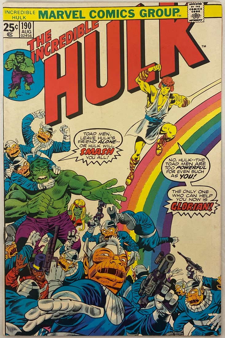 Incredible Hulk 190 Marvel Comic Book (1 of 8)