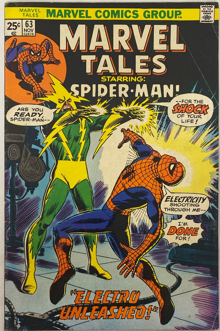 Marvel Tales 63 Marvel Spider-Man Comic Book (1 of 8)