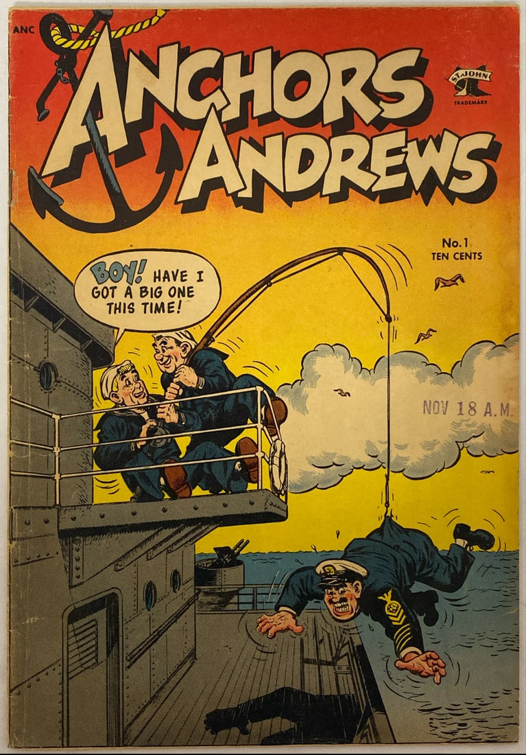Anchors Andrews 1 Comic Book (1 of 8)