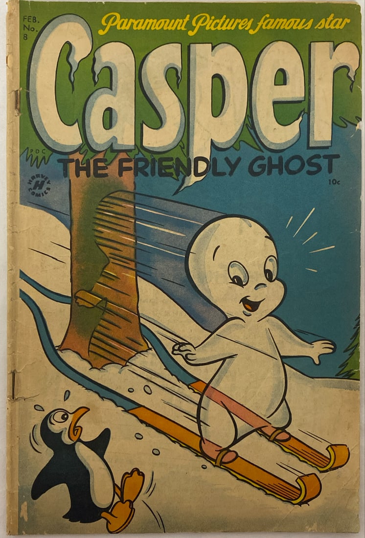 Casper the Friendly Ghost 8 Harvey Comic Book (1 of 8)
