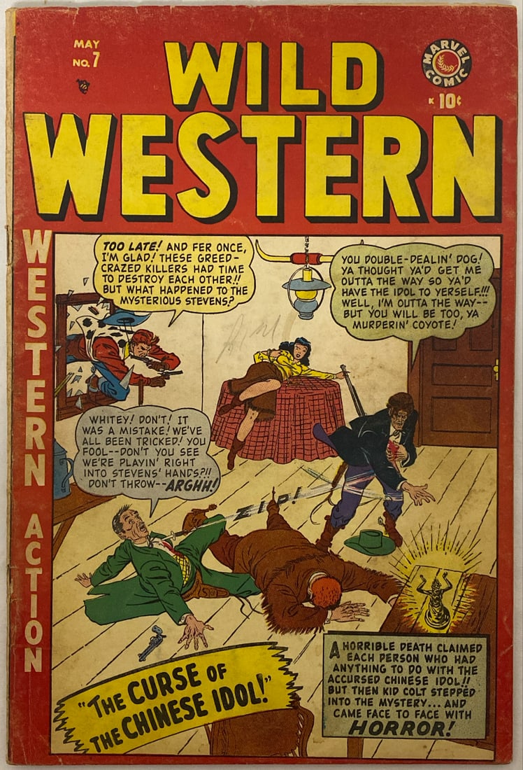 Wild Western 7 Marvel Comic Book (1 of 8)