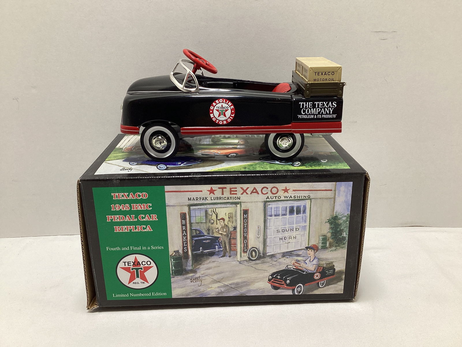 Crown Premiums Texaco 1948 BMC Pedal Car Diecast (1 of 5)
