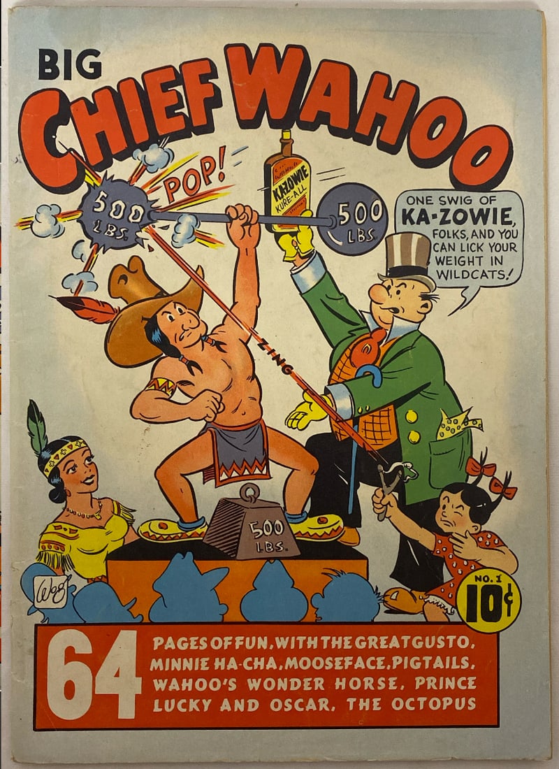 Big Chief Wahoo 1 Comic Book (1 of 8)