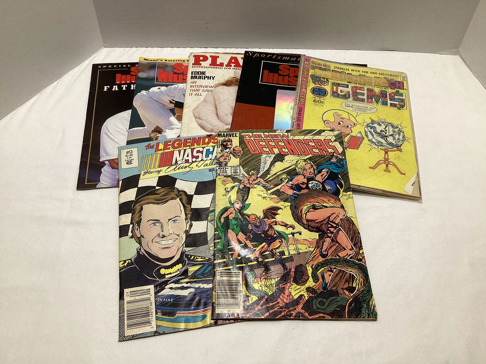 Magazines and Comic Books: .