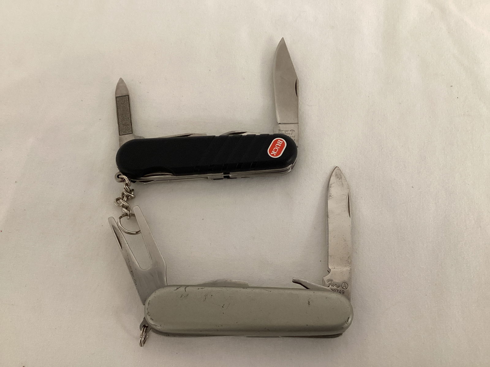 Wenger Delemont Buck and Fury Camping Knives: .